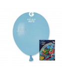Пакет балони в цвят бебешко синьо А50 100бр