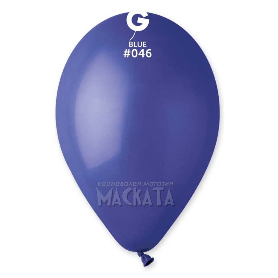 Пастелни балони в тъмносин цвят G110 - 5бр