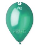 Балони металик в тъмнозелен цвят GM90 5бр