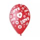 Балони с щампа - Love 5бр