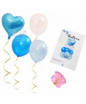 Парти сет от балони Blue sun - 13бр