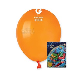 Пакет балони в оранжев цвят А50 100бр.