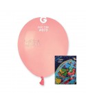 Пакет балони в цвят бебешко розово А50 100бр