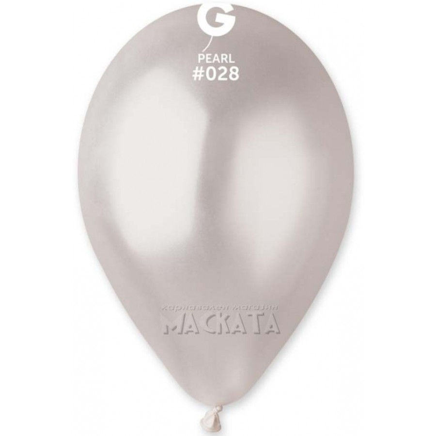 Балони металик в цвят перла GM90 5бр