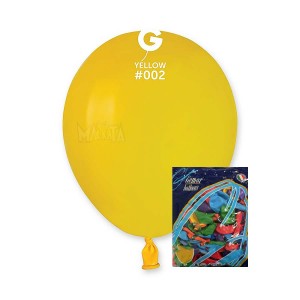 Пакет балони в жълт цвят А50 100бр.