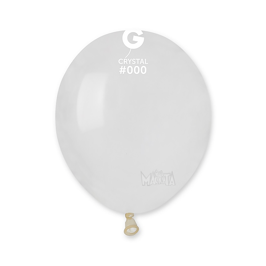 Пастелни прозрачни балони  А50 - 10бр