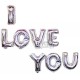 Фолиеви балони - Букви I Love You Фолиеви балони - Букви I Love You