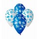 Балони с щампа - Морското дъно 5бр