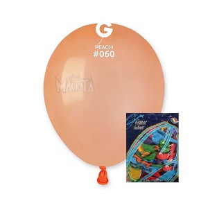 Пакет балони в цвят праскова А50 100бр