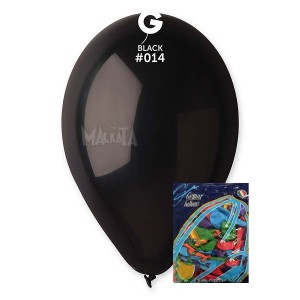 Пакет балони в черен цвят G90 100бр