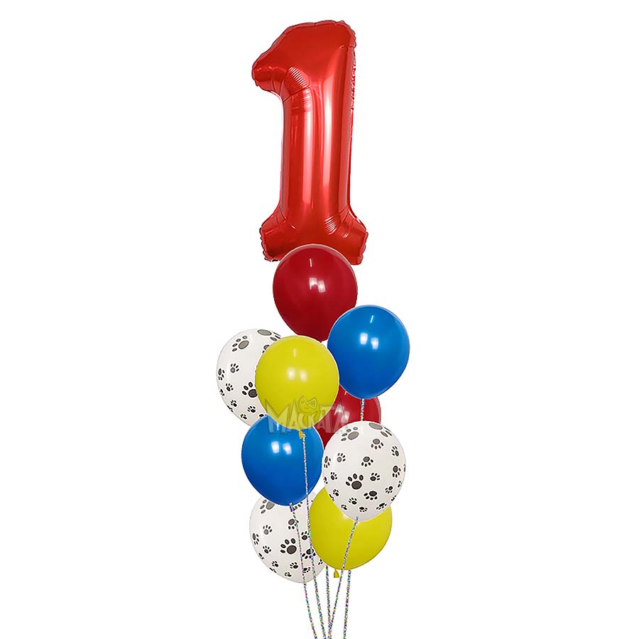 Парти сет от балони с Пес Патрул - 13бр