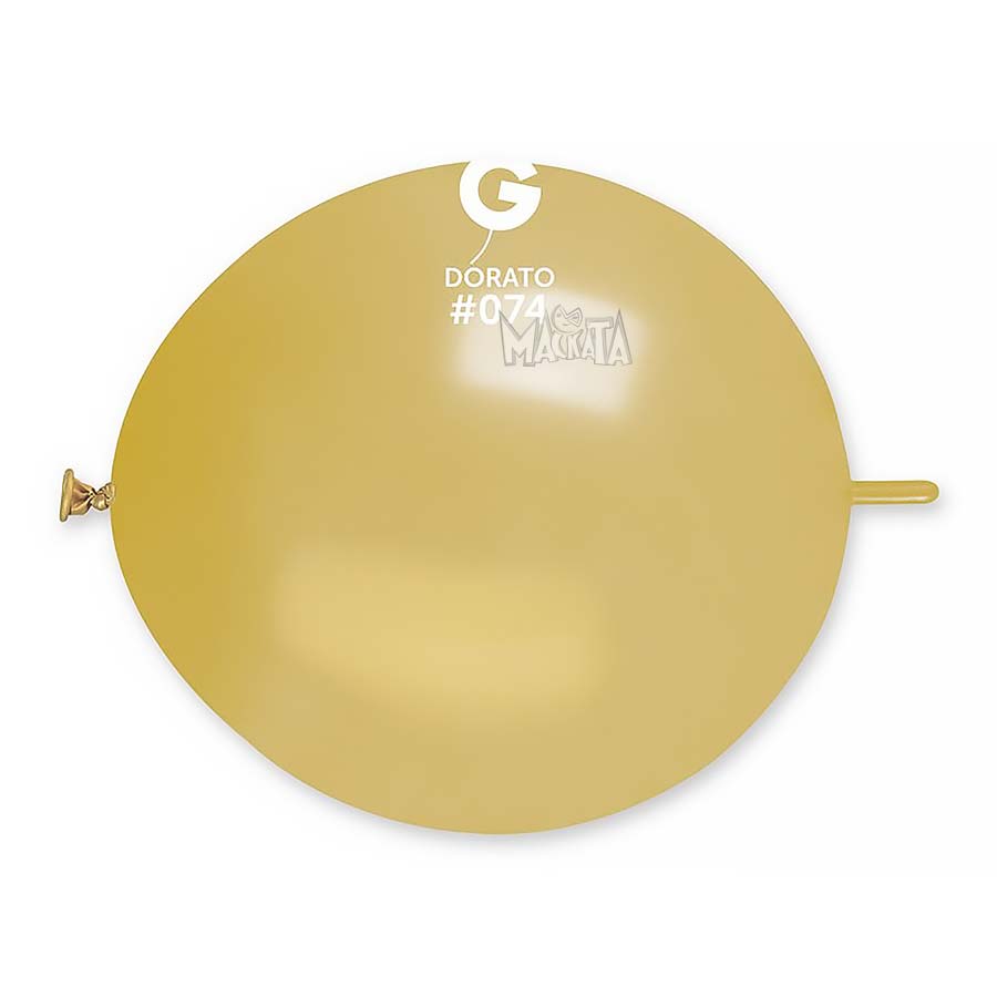 Балони Linkoloon цвят старо злато GL13 29см - 5бр