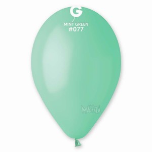 Пастелни балони в цвят мента G90 - 5бр