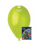 Пакет балони металик в светлозелен цвят GM110 100бр