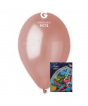 Пакет балони металик в цвят розово злато GM110 100бр
