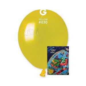 Пакет балони металик в жълт цвят AM50 100бр