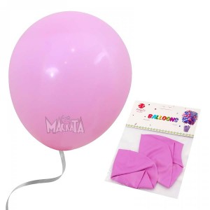 Пакет балони Макарон - Джъмбо в розов цвят