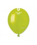 Балони металик в светлозелен цвят AM50 - 10бр