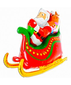 Фолиев балон - Дядо Коледа с шейна