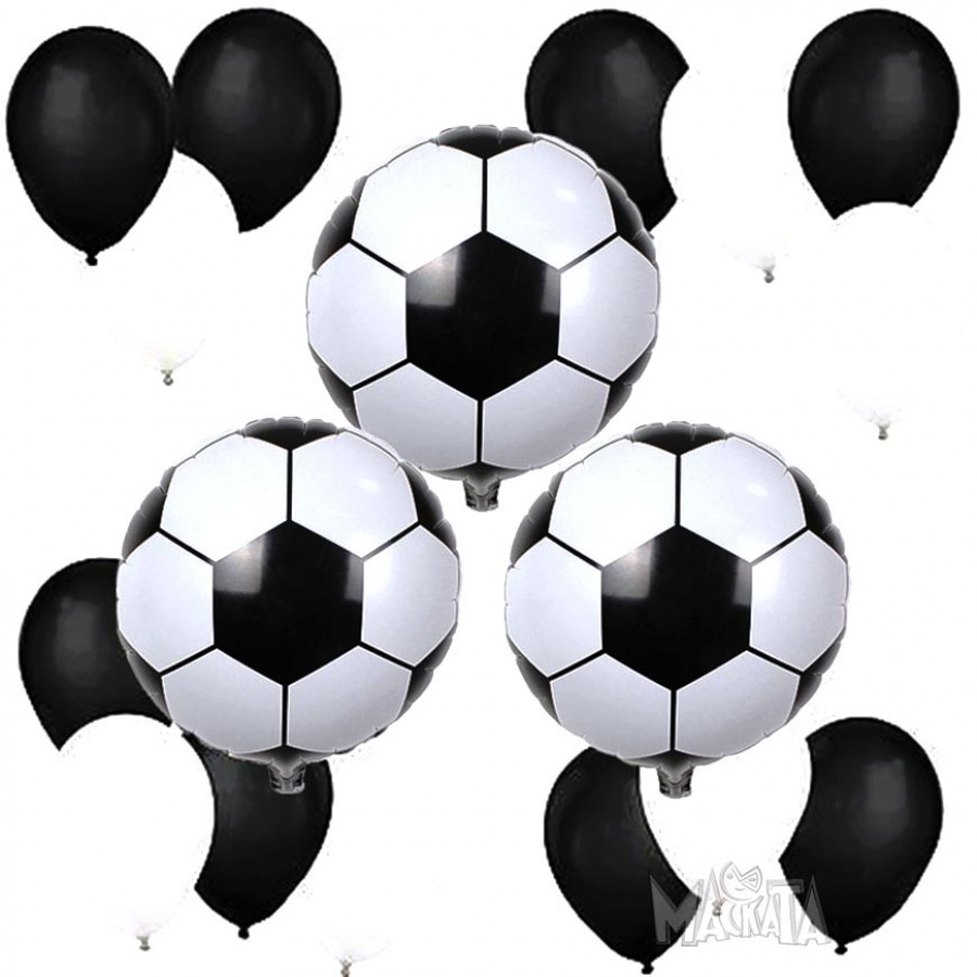 Парти сет от балони Футбол - 33бр