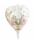 Фолиев 4D балон сърце с надпис - Just Married