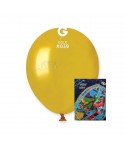 Пакет балони металик в цвят злато AM50 100бр