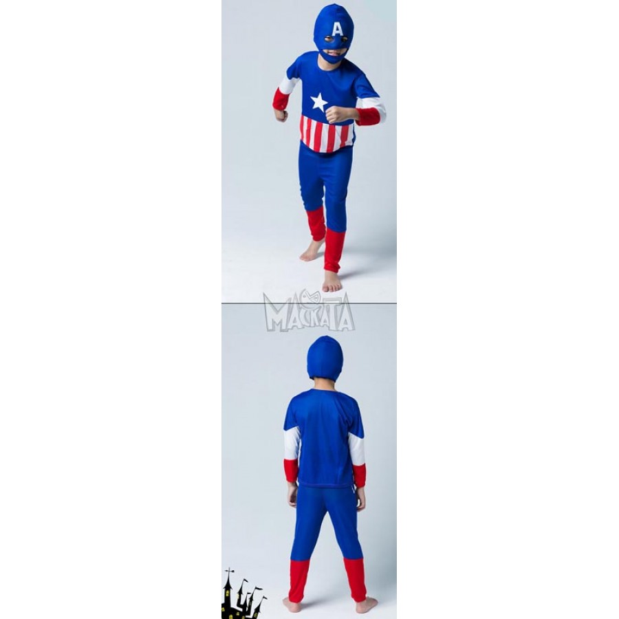 Детски костюм за Капитан Америка