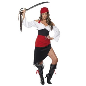 Карнавален дамски костюм за пиратка 33356