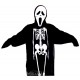 Детски костюм Хелоуин скелет