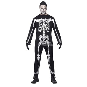 Карнавален костюм - Скелет Jumpsuit 23032