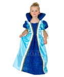 Детски костюм за принцеса синя