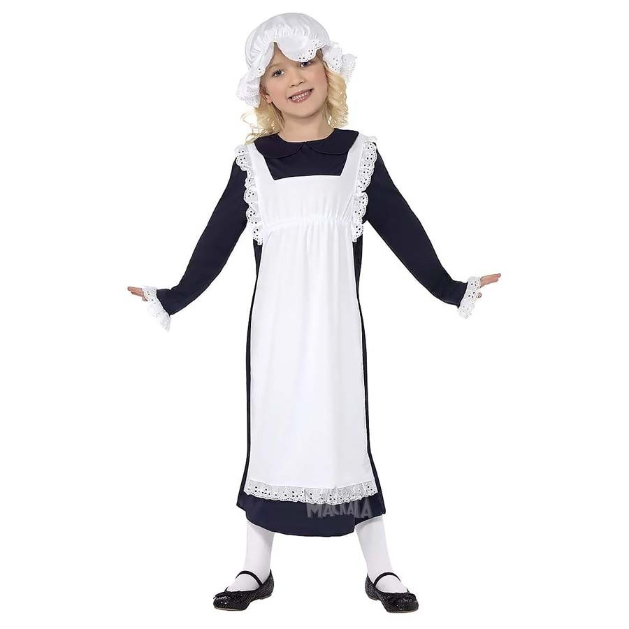 Карнавален детски костюм за слугиня 33714