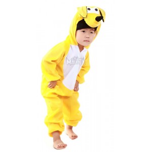 Детски костюм за жълто куче