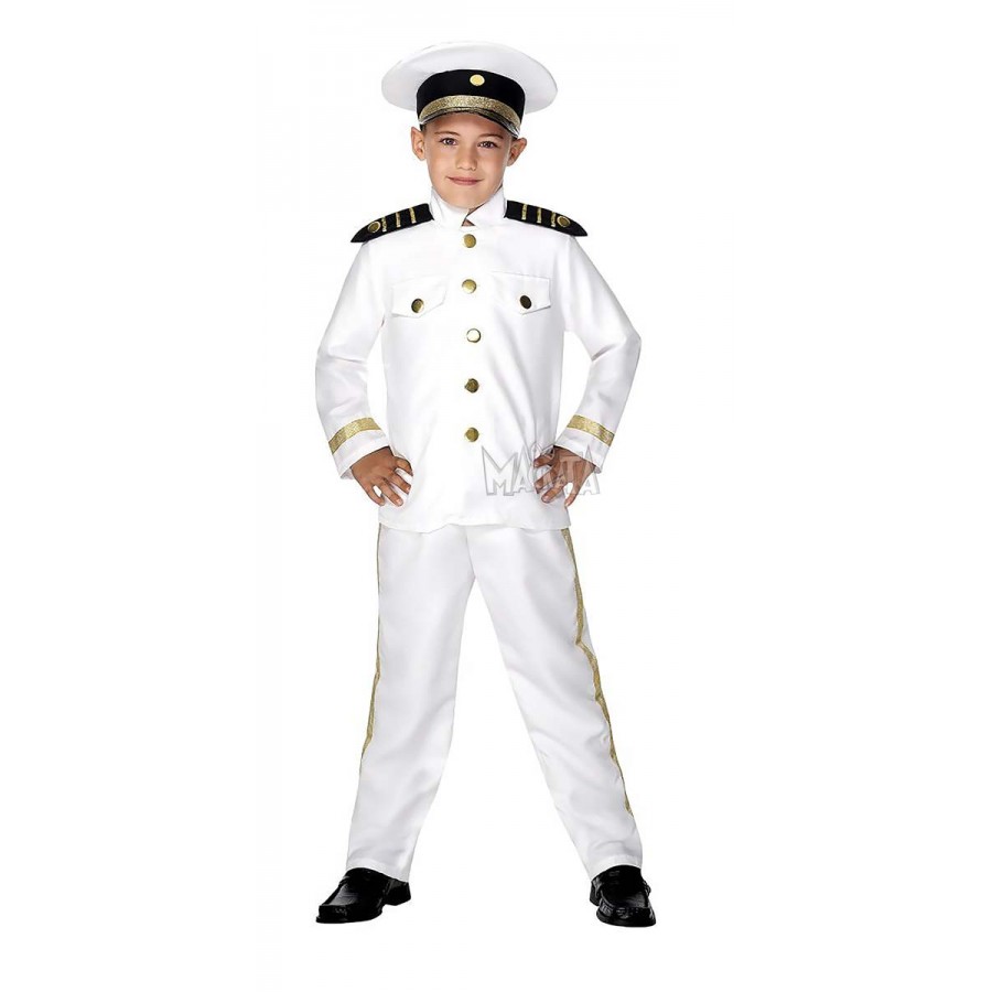 Детски карнавален костюм за морски капитан 30025