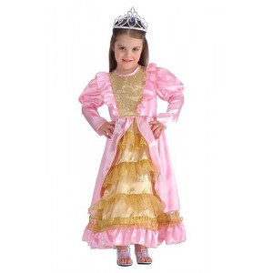 Детски костюм за розова принцеса