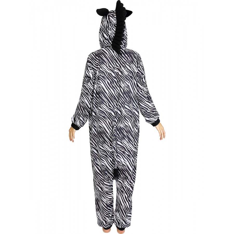 Костюм onesie  зебра