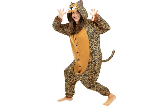 Костюм onesie  леопард