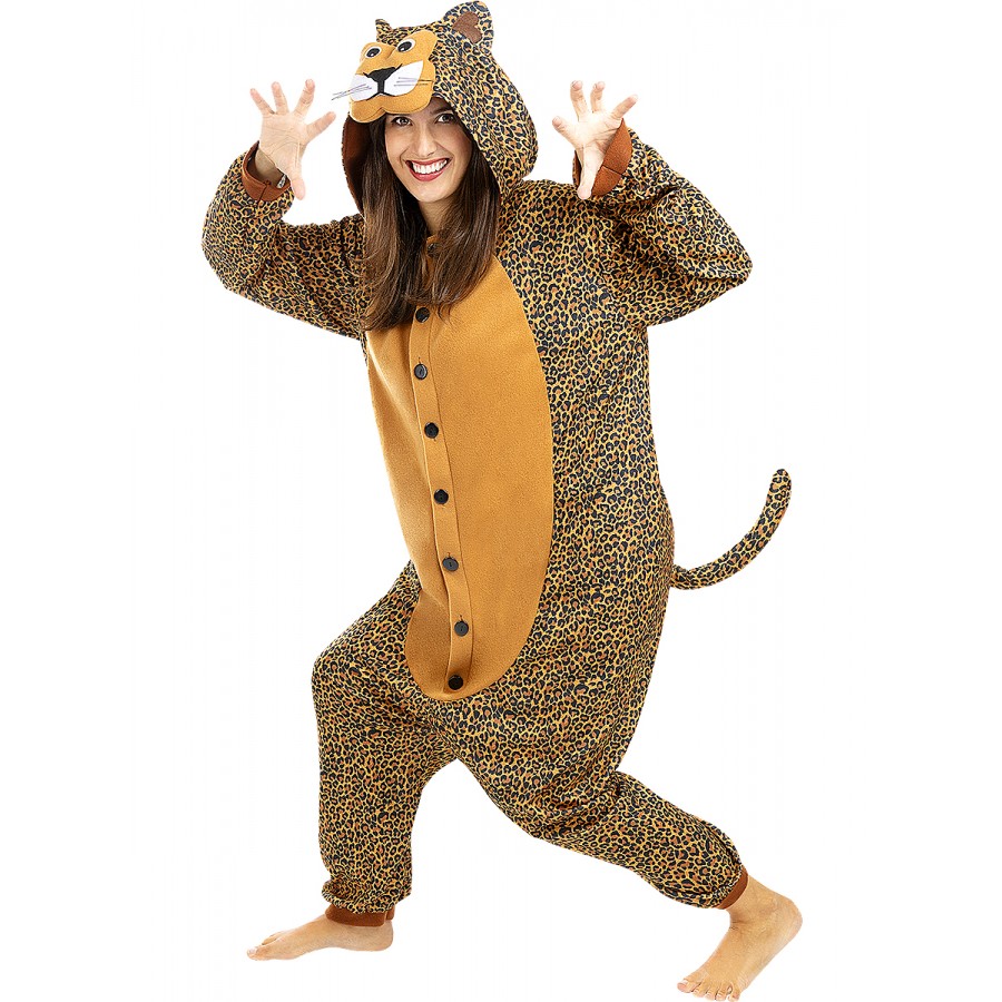 Костюм onesie  леопард