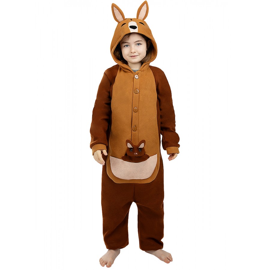 Детски костюм onesie  кенгуру