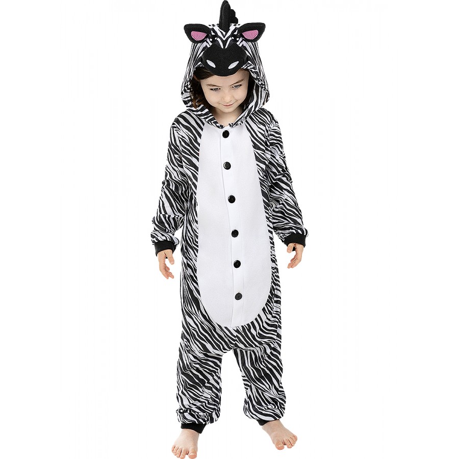 Детски костюм onesie  зебра