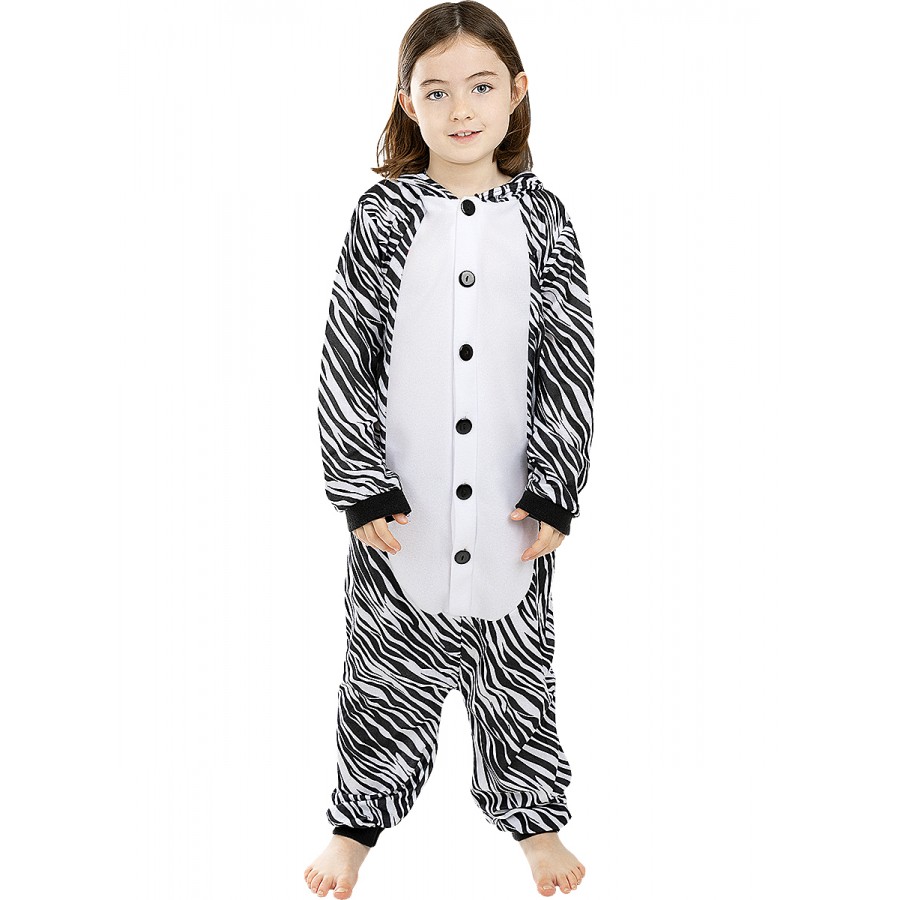 Детски костюм onesie  зебра