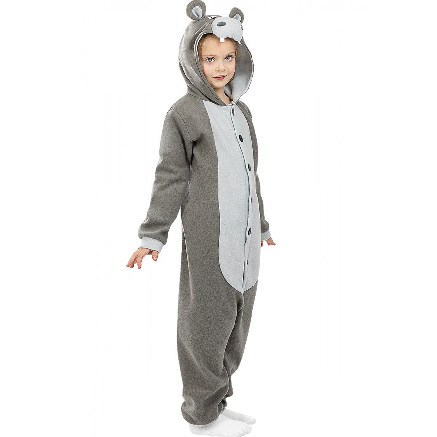 Детски костюм onesie  хипопотам