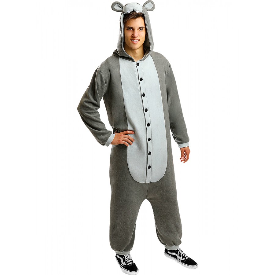 Костюм onesie  хипопотам