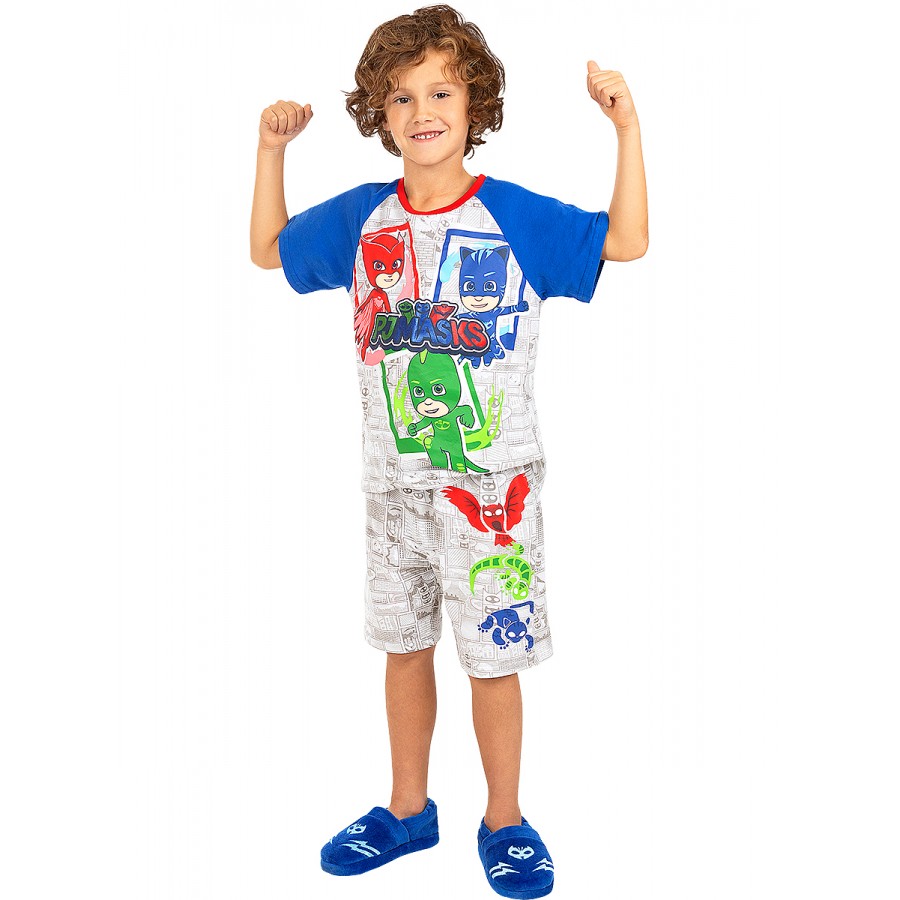 Къса детска пижама PJ Masks Къса детска пижама PJ Masks