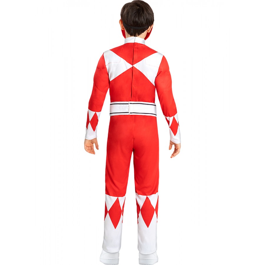 Червена Маска За Деца Power Ranger Червена Маска За Деца Power Ranger