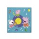 16 салфетки - Peppa Pig 33 x 33 см