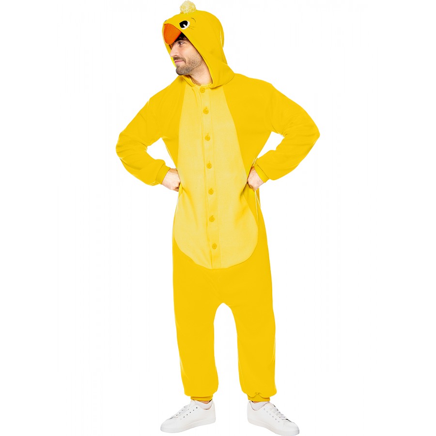 Костюм Chick Onesie за възрастни