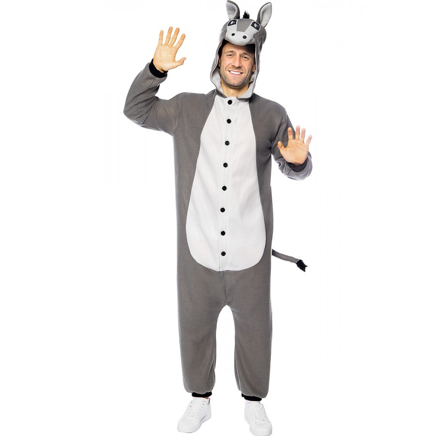 Магаре Onesie костюм за възрастни Магаре Onesie костюм за възрастни