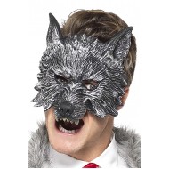 Карнавална маска за вълк делукс 20348