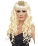 Карнавална руса перука Sirena Maroon 42259